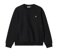 Carhartt Wip- American Script Sweat- Sweatshirts & Hoodies- Hombre- Negro- 2XL- American Script Sweat