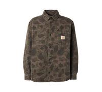 Carhartt WIP Camisa 'Duck' gris oscuro / verde / caqui / oliva L gris oscuro / verde / caqui / oliva