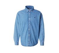 Carhartt WIP Camisa 'Lucas' azul denim L azul denim