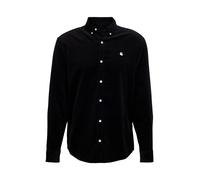 Carhartt WIP Camisa 'Madison' negro / blanco S negro / blanco