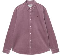 Carhartt WIP - Camisas - L/S Madison Cord Shirt Phlox / Phlox - Talla XL - Rosa Rosa XL