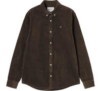 Carhartt WIP - Camisas - L/S Madison Cord Shirt Tobacco - Talla M - Marrón Marrón M