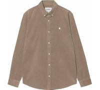 Carhartt WIP - Camisas - L/S Madison Fine Cord Shirt Iroko / Wax de Algodón - Talla S - Beige Beige S