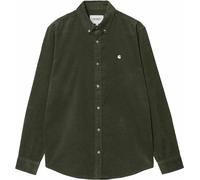 Carhartt WIP - Camisas - L/S Madison Fine Cord Shirt Opuntia / Wax de Algodón - Talla S - Verde Verde S