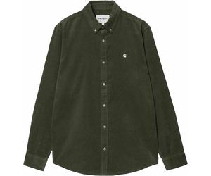 Carhartt WIP - Camisas - L/S Madison Fine Cord Shirt Opuntia / Wax de Algodón - Talla XL - Verde Verde XL