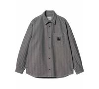 Carhartt WIP - Camisas - Menard Shirt Jac Grey Rinsed - Talla M - Gris Gris M