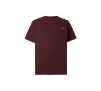 Carhartt WIP Camiseta 'American Script' rojo vino XXL EUR
