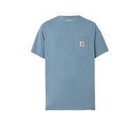 Carhartt WIP - Camisetas - S/S Pocket T-Shirt Velvet Blue - Talla XL - Azul Azul XL