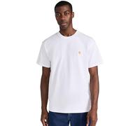 Carhartt WIP Camiseta 'Chase' dorado / blanco XL EUR