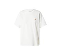 Carhartt WIP Camiseta 'Chase' azafrán / blanco S azafrán / blanco
