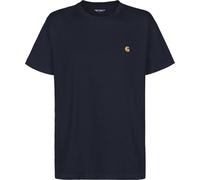 Carhartt WIP Camiseta 'Chase' azul noche / naranja XS EUR