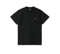 Carhartt WIP - Camisetas - S/S Chase T-Shirt Black / Gold - Talla XL - Negro Negro XL