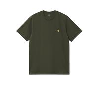 Carhartt WIP - Camisetas - S/S Chase T-Shirt Olive / Gold - Talla M - Caqui Caqui M