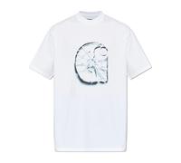 Carhartt Wip - Camiseta con estampado - Tops - Hombre - Blanco - S -