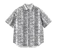 Carhartt Wip - Camiseta de Manga Corta Snake Camo - Shirts - Hombre - Blanco - M -