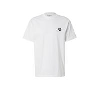 Carhartt WIP Camiseta 'Heart II Hartt' negro / blanco Hombre Carhartt WIP S negro / blanco