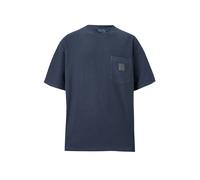 Carhartt Wip - Camiseta Holgada de Manga Corta con Bolsillo - Tops - Hombre - Azul - S -