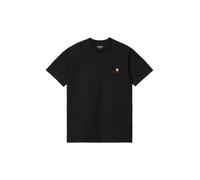 Carhartt WIP Camiseta 'S/S American Script T-Shirt Black' negro L EUR