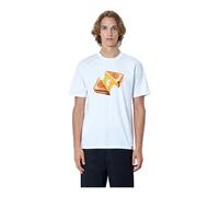Carhartt Wip - Camiseta S/S Cheese Toast - Tops - Hombre - Blanco - L -