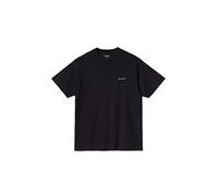 CARHARTT WIP Camiseta S/S Script Embroidery Hombre Negro, Negro