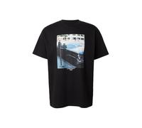 Carhartt WIP Camiseta 'Warm Views' verde oscuro / naranja oscuro / negro / blanco S verde oscuro / naranja oscuro / negro / blanco
