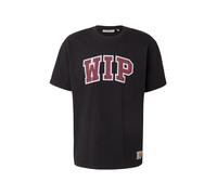 Carhartt WIP Camiseta 'WIP III' merlot / negro / blanco S merlot / negro / blanco