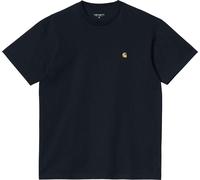 Carhartt WIP - Camisetas - S/S Chase T-Shirt Dark Navy / Gold - Talla M - Azul marino Azul marino M