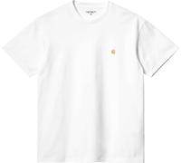Carhartt WIP - Camisetas - S/S Chase T-Shirt W White / Gold - Talla M - Blanco Blanco M
