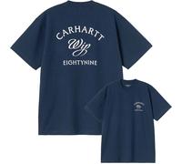 Carhartt WIP - Camisetas - S/S Eightynine T-Shirt Jupiter - Talla M - Azul marino Azul marino M