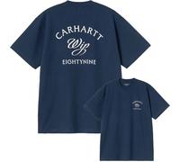 Carhartt WIP - Camisetas - S/S Eightynine T-Shirt Jupiter - Talla S - Azul marino Azul marino S