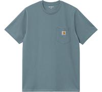 Carhartt WIP - Camisetas - S/S Pocket T-Shirt Velvet Blue - Talla XL - Azul Azul XL