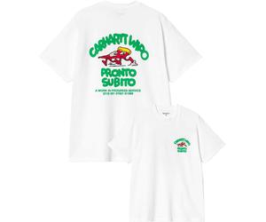 Carhartt WIP - Camisetas - S/S Pronto T-Shirt White - Talla M - Blanco Blanco M