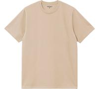 Carhartt WIP - Camisetas - S/S Script Embroidery T-Shirt Fleur de Sel / White - Talla XL - Beige Beige XL