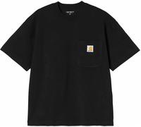 Carhartt WIP - Camisetas - S/S Work Pocket T-Shirt Black - Talla S - Negro Negro S