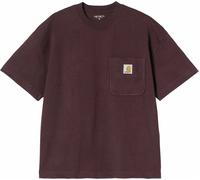 Carhartt - Camisetas - S/S Work Pocket T-Shirt Palisander - Talla M - Burdeos Burdeos M
