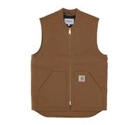 Carhartt Wip - Chaleco Clásico Marrón con Cierre de Cremallera - Jackets - Hombre - Marrón - XL -