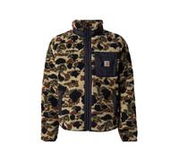 Carhartt WIP Chaqueta polar 'Prentis' beige / marrón / oliva / negro XL beige / marrón / oliva / negro