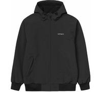 Carhartt WIP - Chaquetas - Hooded Sail Jacket Black / White - Talla S - Negro Negro S