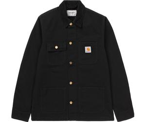 Carhartt WIP - Chaquetas - Michigan Coat Canvas Black / Black Rinsed de Algodón - Talla L - Negro Negro L