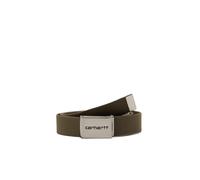 Carhartt WIP Cinturón chocolate / plata 75-95 chocolate / plata