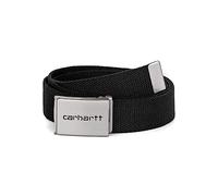 Cinto Clip Carhartt WIP Clip Belt Chrome para hombre Ref. I019176-89XX Color Negro Talla Unica