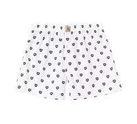 Carhartt Wip- Cotton Boxer Heart Print- Shorts- Hombre- Blanco- L- Cotton Boxer Heart Print