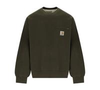 Carhartt Wip- Detroit Sweatshirt- Sweatshirts & Hoodies- Hombre- Verde- S- Detroit Sweatshirt