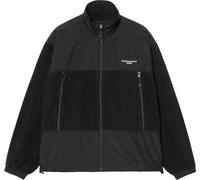 Carhartt WIP - Edmore Jacket Fleece Black White - Talla S - Negro Negro S
