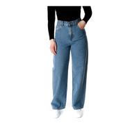Carhartt Wip- Jeans Loose Fit de Talle Alto- Jeans- Mujer- Azul- W25- Jeans Loose Fit de Talle Alto
