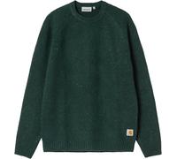 Carhartt WIP - Jerséis - Anglistic Sweater Speckled Dark Scarab de Lana - Talla XL - Verde Verde XL