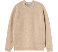 Carhartt WIP - Jerséis - Anglistic Sweater Speckled Fleur de Sel de Lana - Talla L - Beige Beige L
