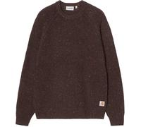 Carhartt WIP - Jerséis - Anglistic Sweater Speckled Tobacco de Lana - Talla L - Marrón Marrón L
