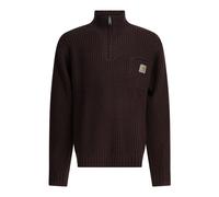 Carhartt Wip- Detroit Half Zip Sweater- Knitwear- Hombre- Marrón- L- Detroit Half Zip Sweater