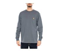 Carhartt Wip - L/S Chase Long Sleeve Shirt - Sweatshirts & Hoodies - Hombre - Azul - M -